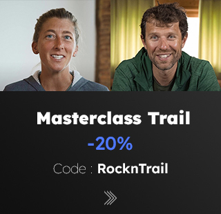 Uptrack+ partenaire du Rock n'Trail 2023 masterclass conférence visioconférence trail traileur François D'Haene Courtney Dauwalter